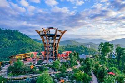 AnaVista Tower at Anakeesta overlooking the Smoky Mountains